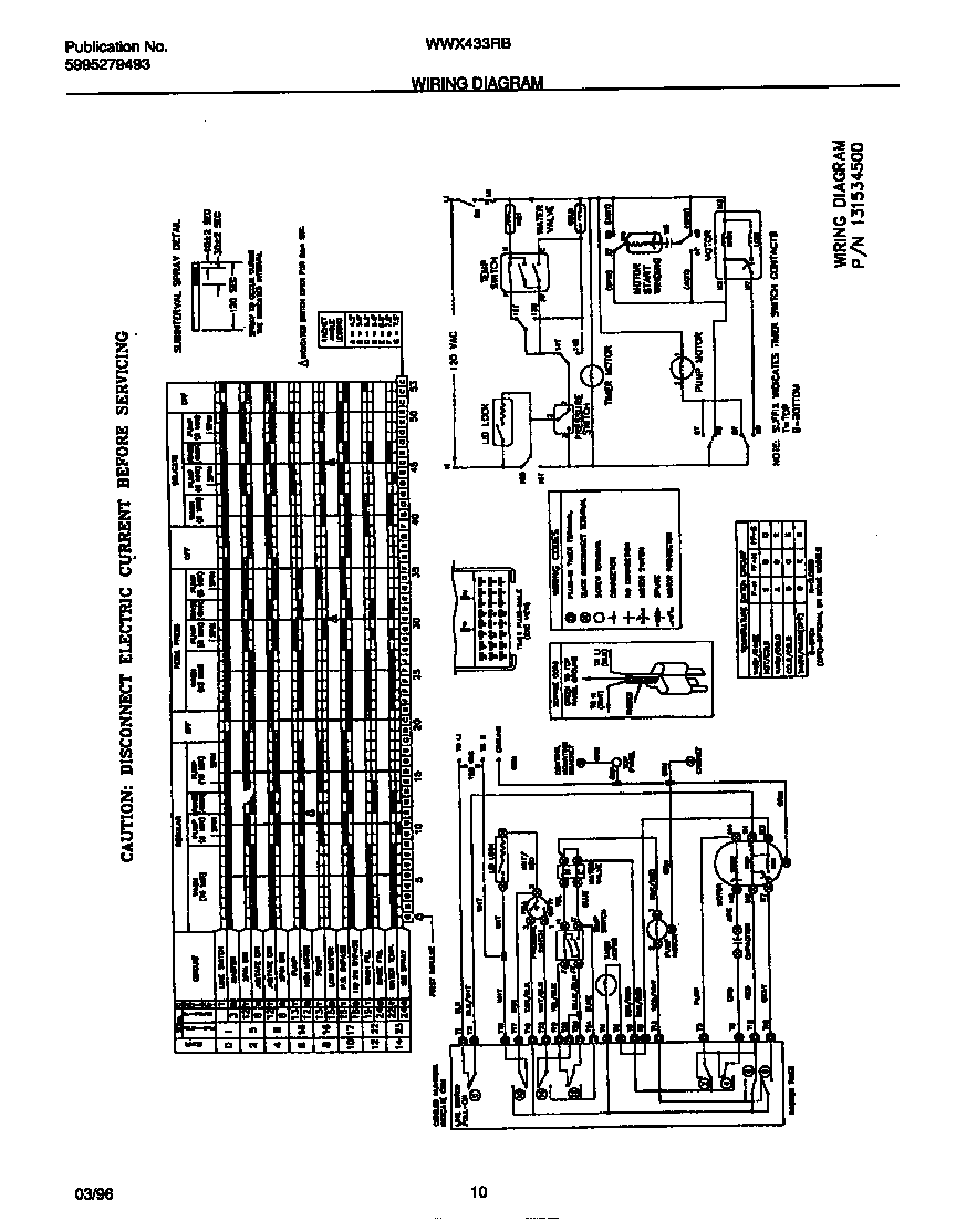 WHITE-WESTINGHOUSE WHITE-WESTINGHOUSE WASHER - 5995279493 ... sears 18 dishwasher wiring diagrams 