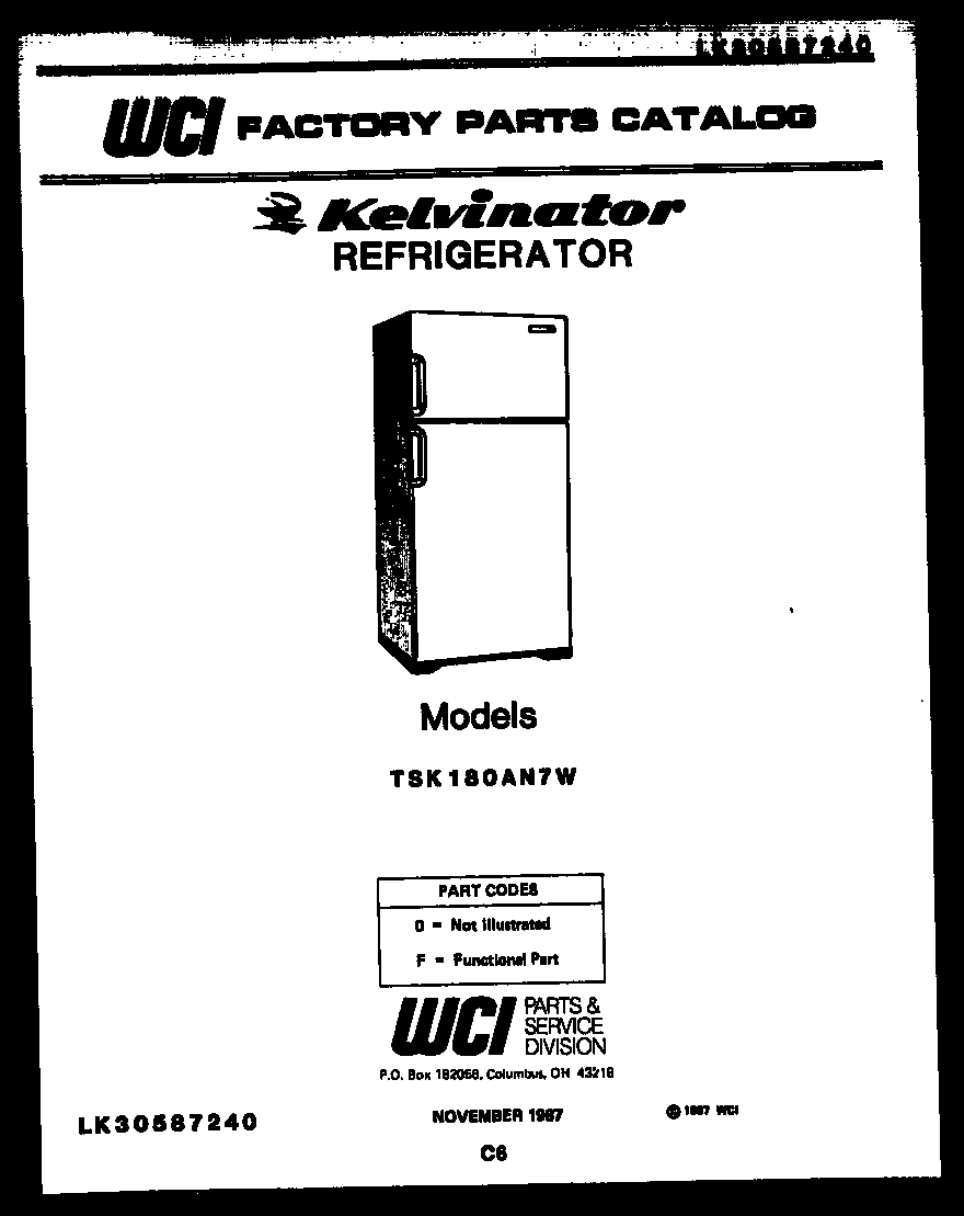 Kelvinator Fridge Spare Parts