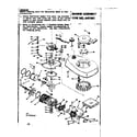 Craftsman 217585210 engine assembly type no. 641-16c diagram