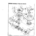 Craftsman 217585241 engine assembly diagram