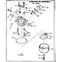 Craftsman 217585241 carburetor assembly diagram
