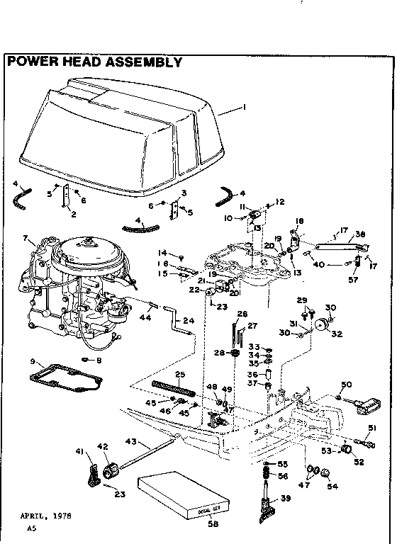 Craftsman 217586330 power head assembly diagram