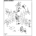 Craftsman 217586330 engine assembly diagram