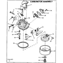 Craftsman 217586330 carburetor assembly diagram