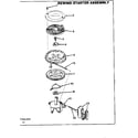 Craftsman 217586330 rewind starter assembly diagram