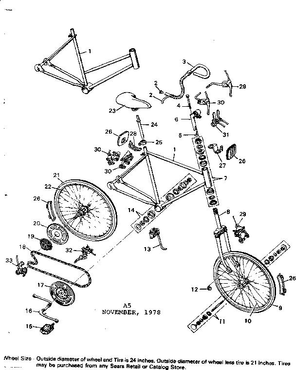 Sears 502455580 unit parts diagram