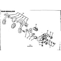 Sears 502456151 rear derailleur diagram