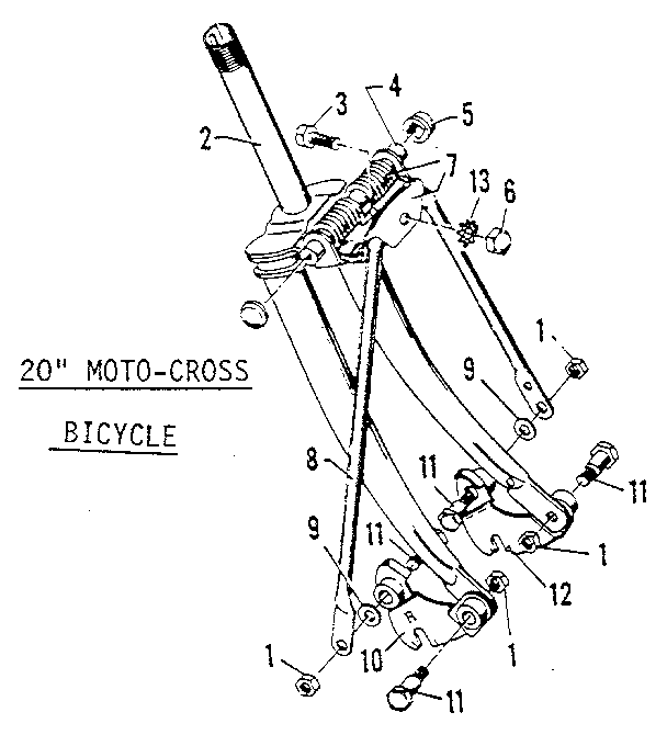 Sears 502457470 suspension diagram