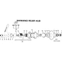 Sears 502471330 shimano rear hub diagram