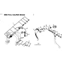 Sears 502472010 caliper brake diagram