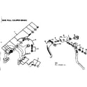 Sears 502472111 side pull caliper brake diagram