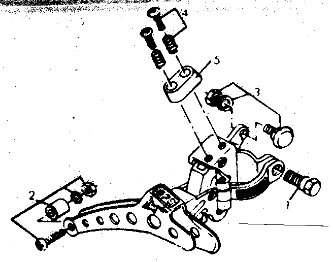 Sears 502474761 shimano front derailleur diagram