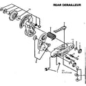 Sears 502472342 rear derailleur diagram