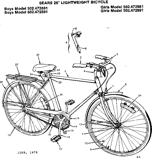 Sears 502472981 frame assembly diagram