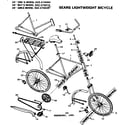 Sears 502474010 unit parts diagram