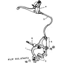 Sears 502474072 brake stirrup diagram
