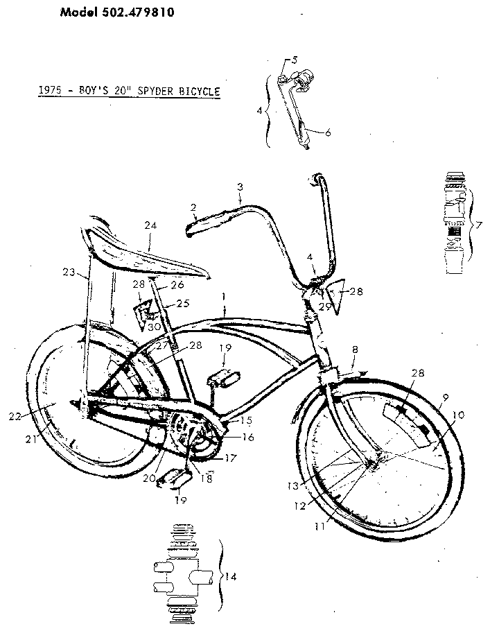 Sears 502479810 frame assembly diagram