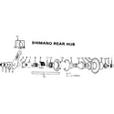 Sears 502479880 shimano rear hub diagram