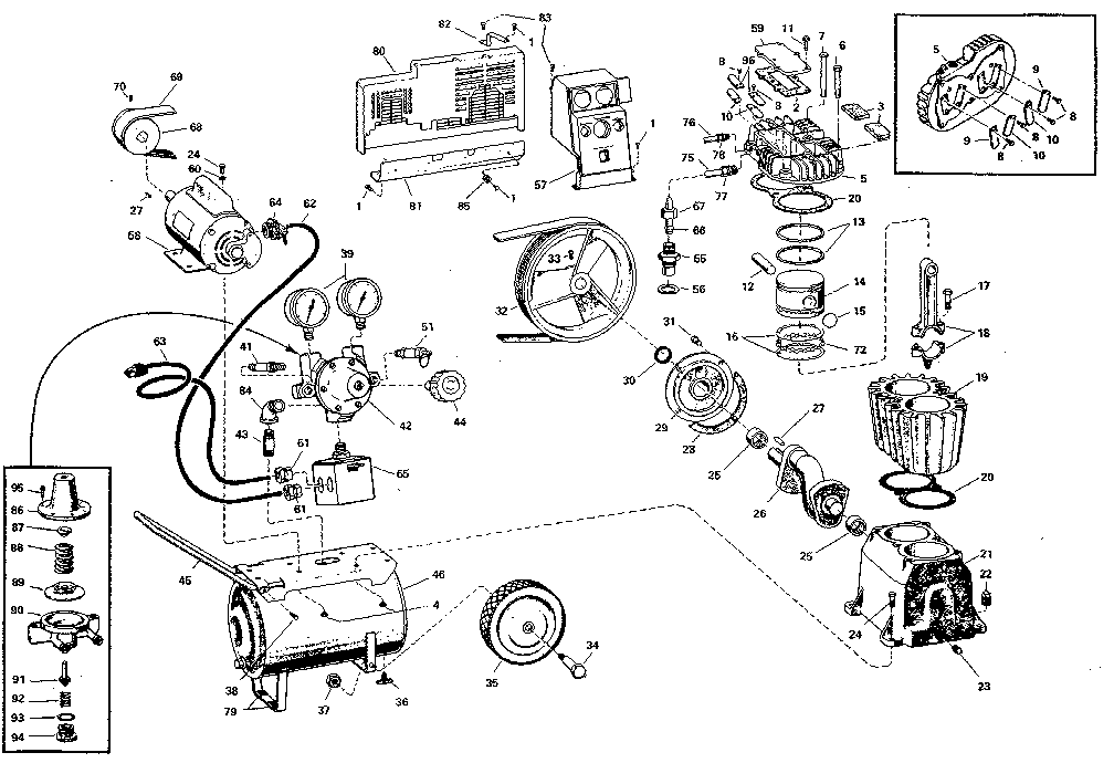 Craftsman 106152680 unit diagram