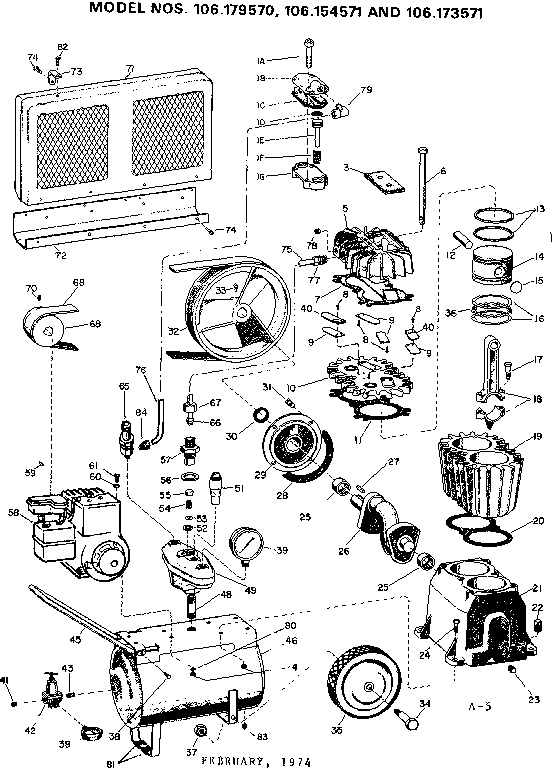 Craftsman 106154571 unit diagram