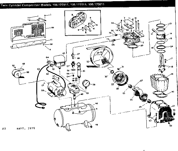 Craftsman 106170311 unit diagram