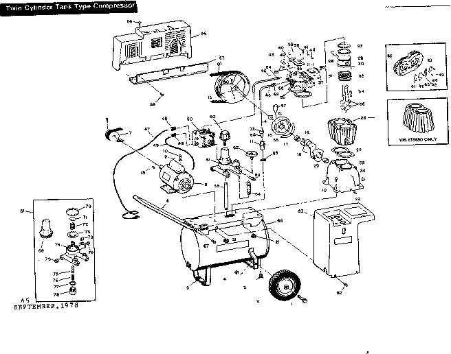 Craftsman 106175550 unit diagram