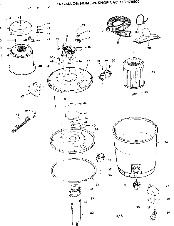 Craftsman 113179800 unit diagram
