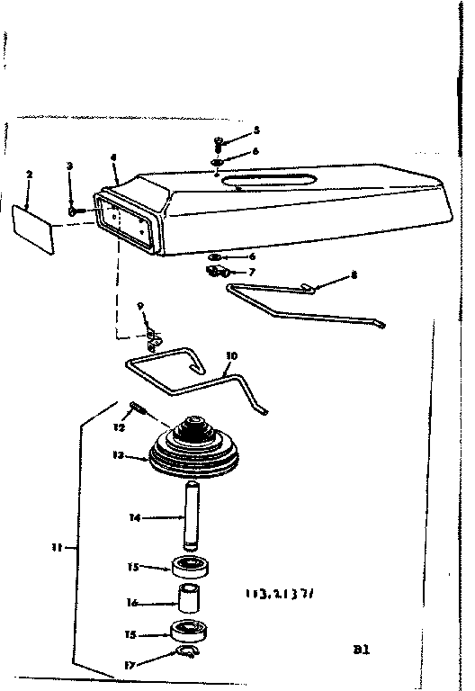 Craftsman 11321371 2 inch drill press diagram