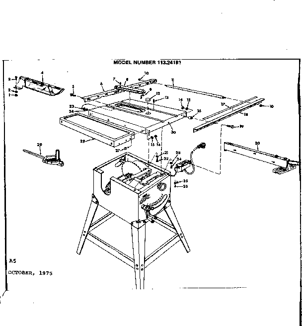 Craftsman 11324181 unit diagram