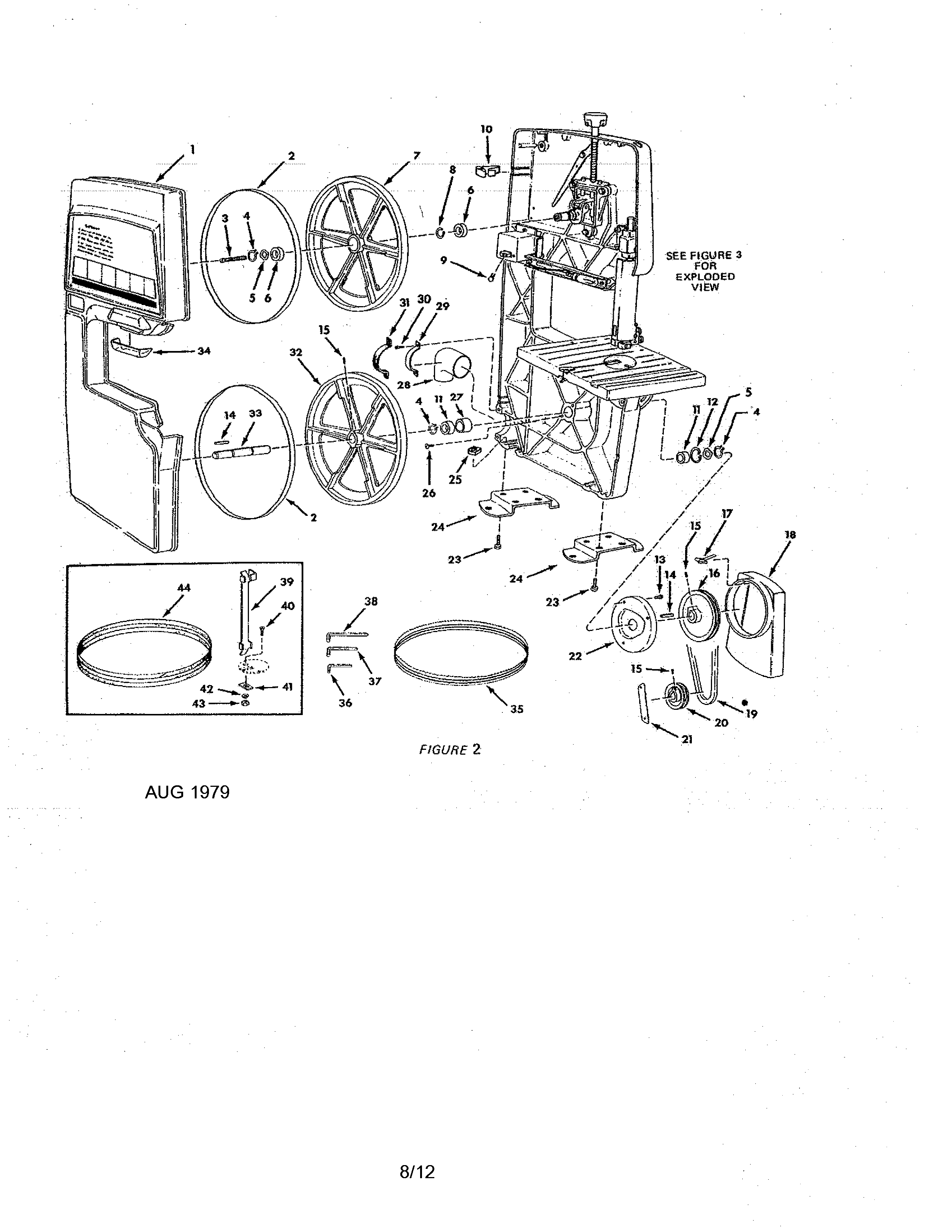Craftsman 113243401 unit breakdown diagram