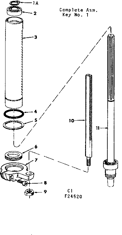 Craftsman 11324520 spindle assembly diagram