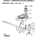 Craftsman 113298030 miter gauge assembly diagram