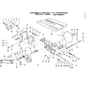 Craftsman 113298210 4-1/8 in. jointer-planer/saw assembly diagram
