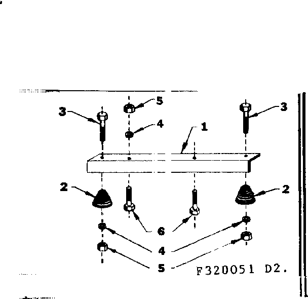 Craftsman 580320051 engine mtg support diagram