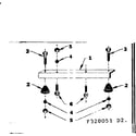 Craftsman 580320051 engine mtg support diagram