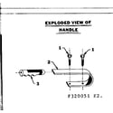 Craftsman 580320051 handle diagram