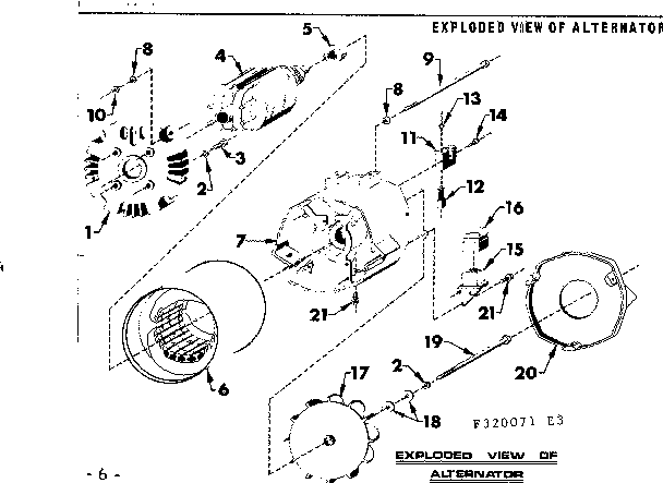 Craftsman 580320071 stator assembly diagram