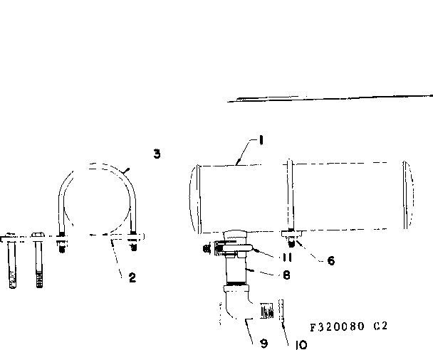 Craftsman 580320080 muffler assembly diagram