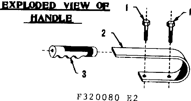 Craftsman 580320080 handle diagram