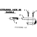 Craftsman 580320080 handle diagram