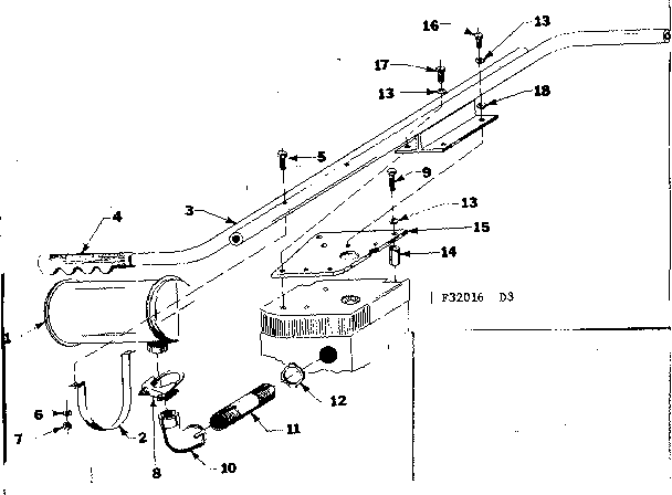 Craftsman 580320165 muffler assembly diagram