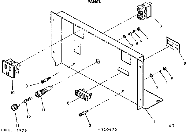 Craftsman 580320470 panel diagram