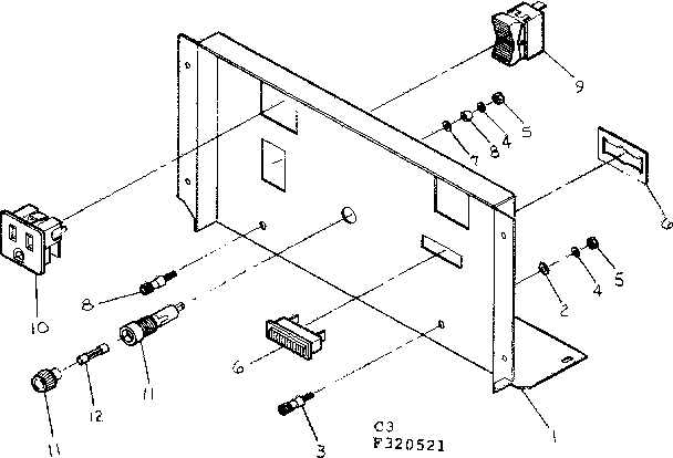 Craftsman 580320521 panel diagram