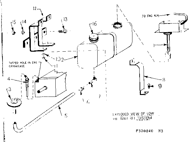 Craftsman 580320840 low oil shut-off system diagram