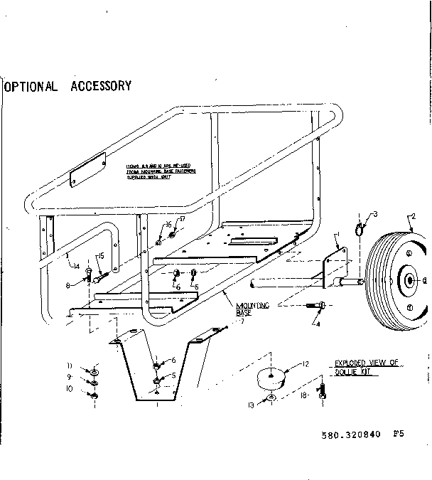 Craftsman 580320840 dollie kit diagram