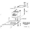 Craftsman 580320840 battery mounting assembly diagram