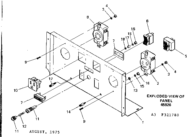 Craftsman 580321780 control panel diagram