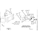 Craftsman 580321813 control panel cover diagram