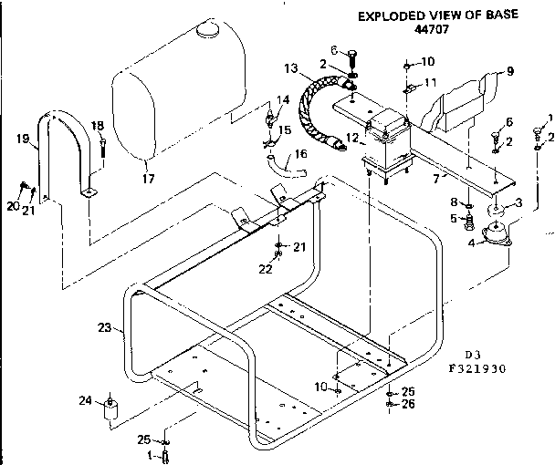 Craftsman 580321930 base diagram