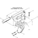 Craftsman 580324020 handle and muffler diagram
